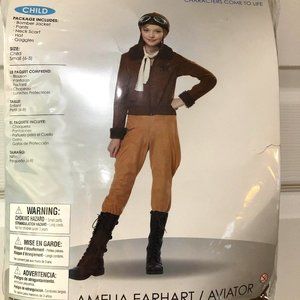 Amelia Earhart/Aviator California Costumes Child Small (6-8)